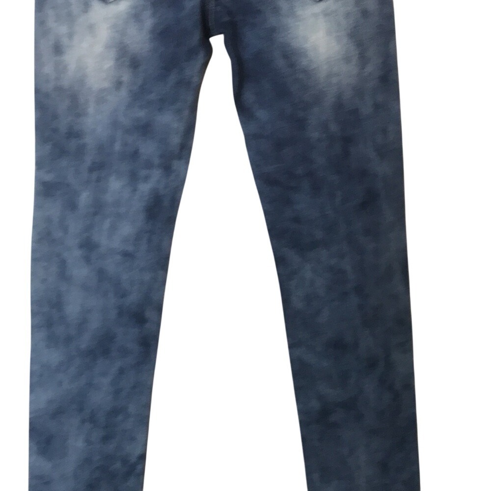 Diesel Jeans Kids Thanaz J US Skinny Distressed Denim Blue Size 14 - Picture 9 of 12